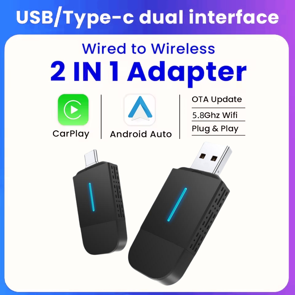 Smart Home Usb - Adapter ANYFAR Dual Interface Wireless CarPlay