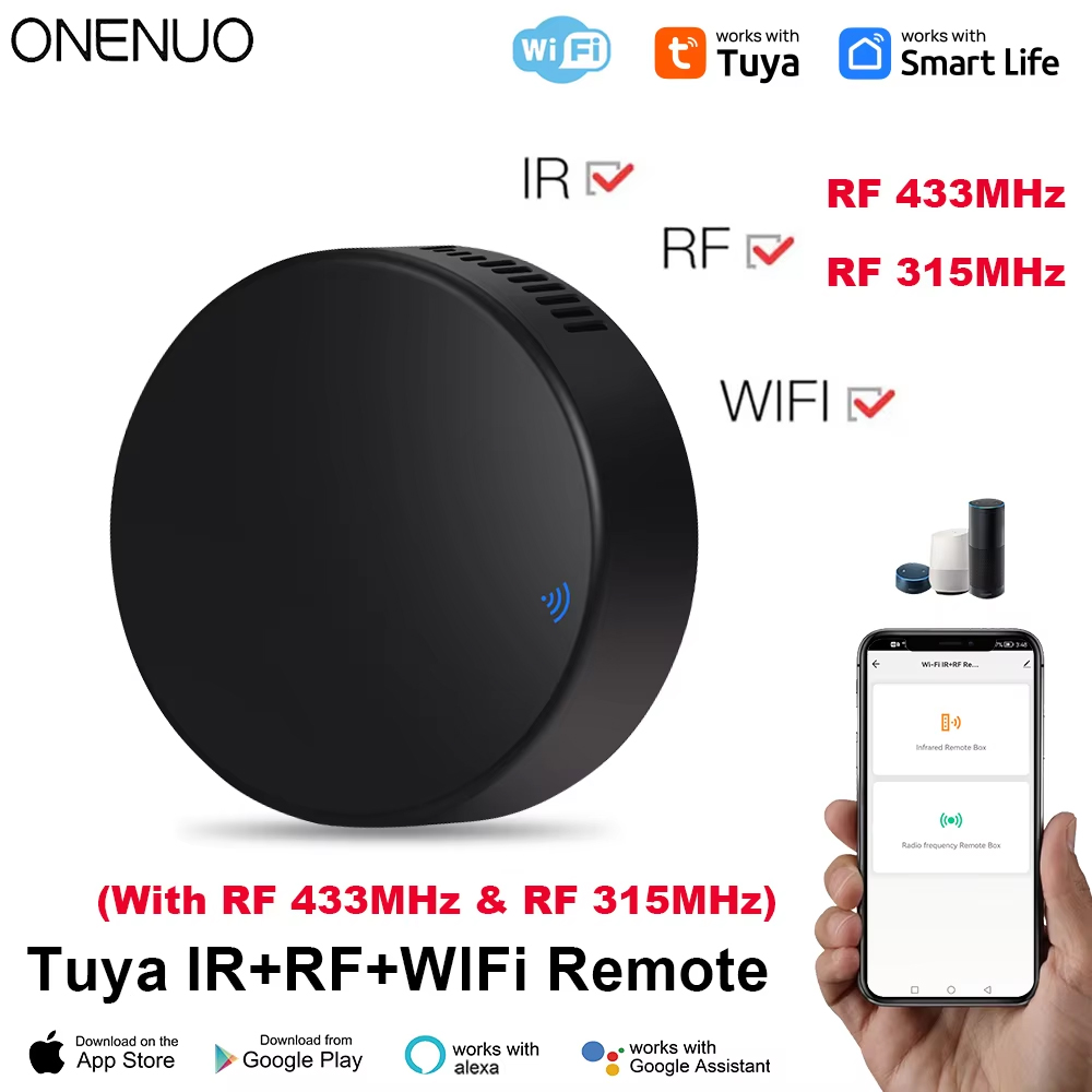 Smart Ir Remote Controller - Tuya WiFi RF IR Remote Control