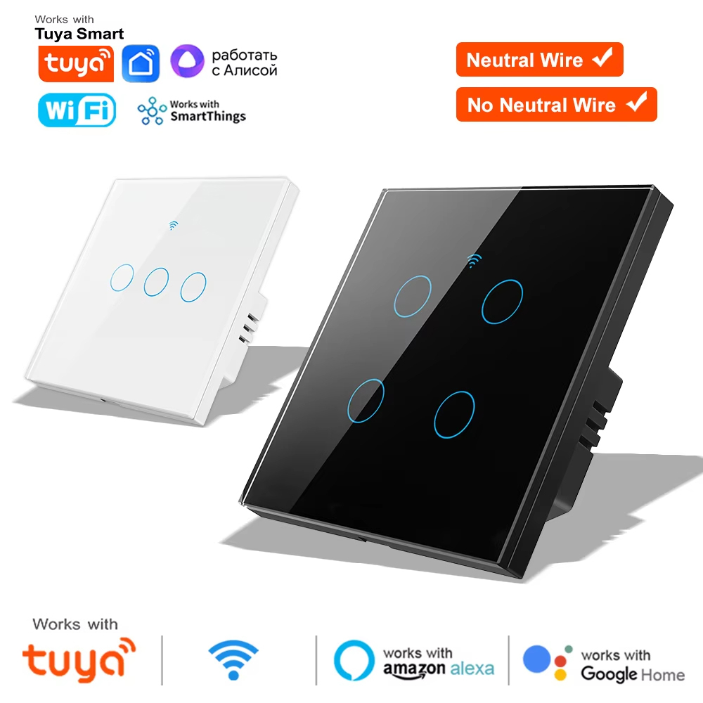 Smart Home Full System - Inteligentny włącznik dotykowy WiFi RF 433MHz