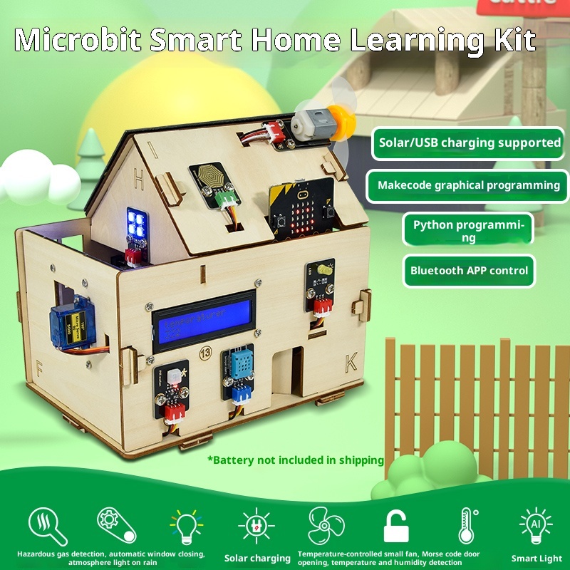 Smart Home Micro Bit - Zestaw edukacyjny Microbit IOT Smart Home