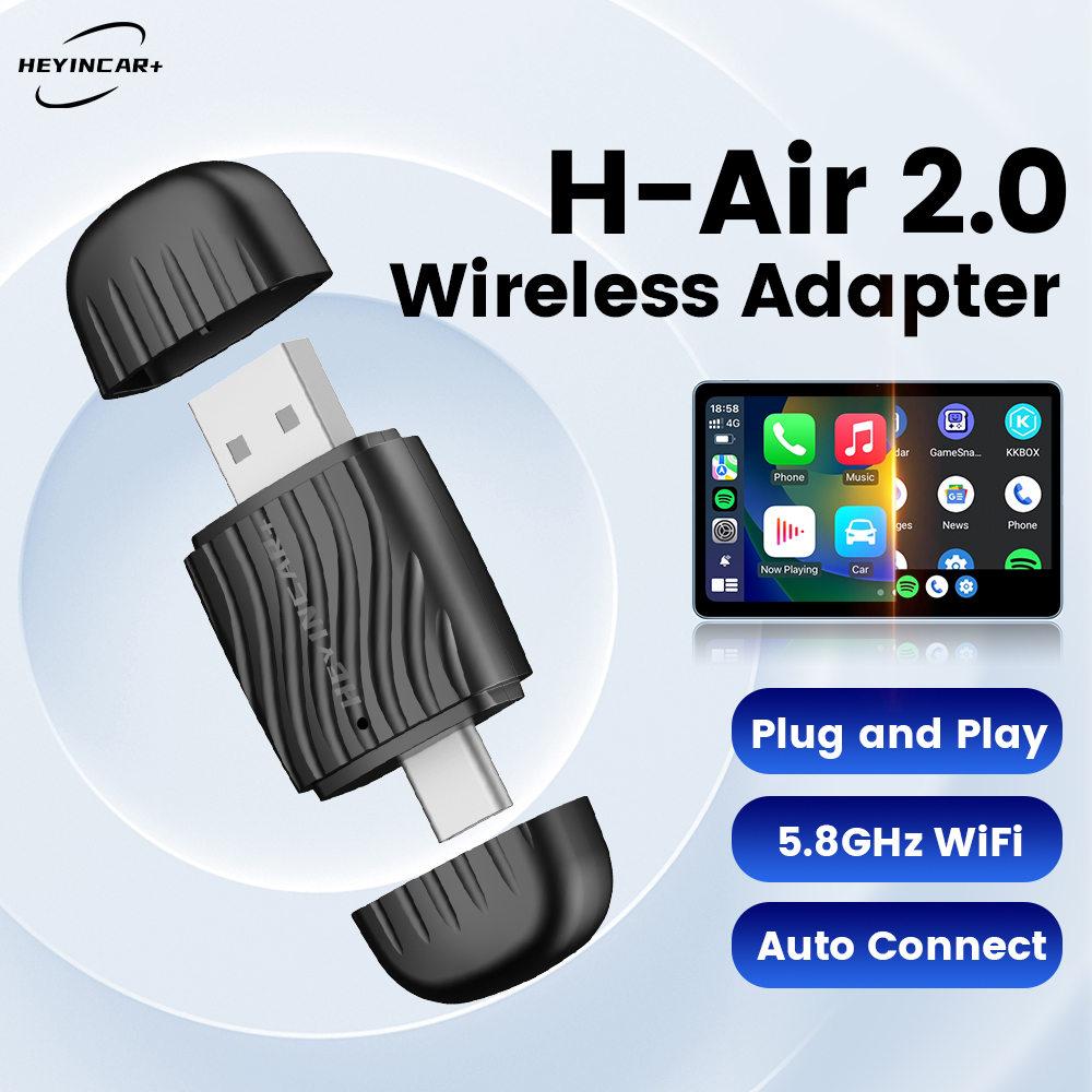 Smart Home Usb - HEYINCAR 2 w 1 Bezprzewodowy Adapter