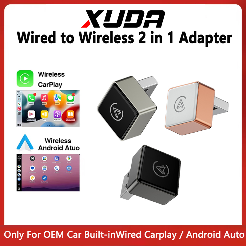 Smart Home Usb - XUDA Bezprzewodowy adapter CarPlay Android Auto