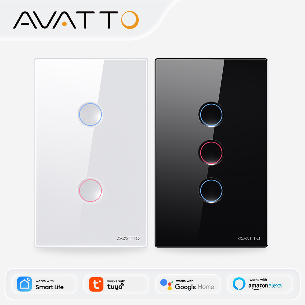Smart Home Life - AVATTO 1/2/3/4 Gangowy Inteligentny Włącznik Światła