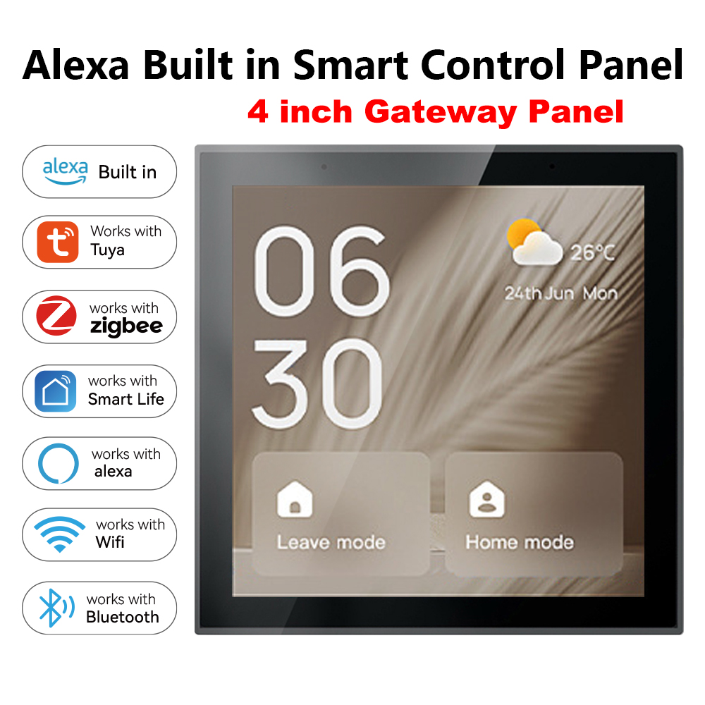 Smart Home Voice Assistant - Panel sterowania inteligentnym domem 2026 Golden
