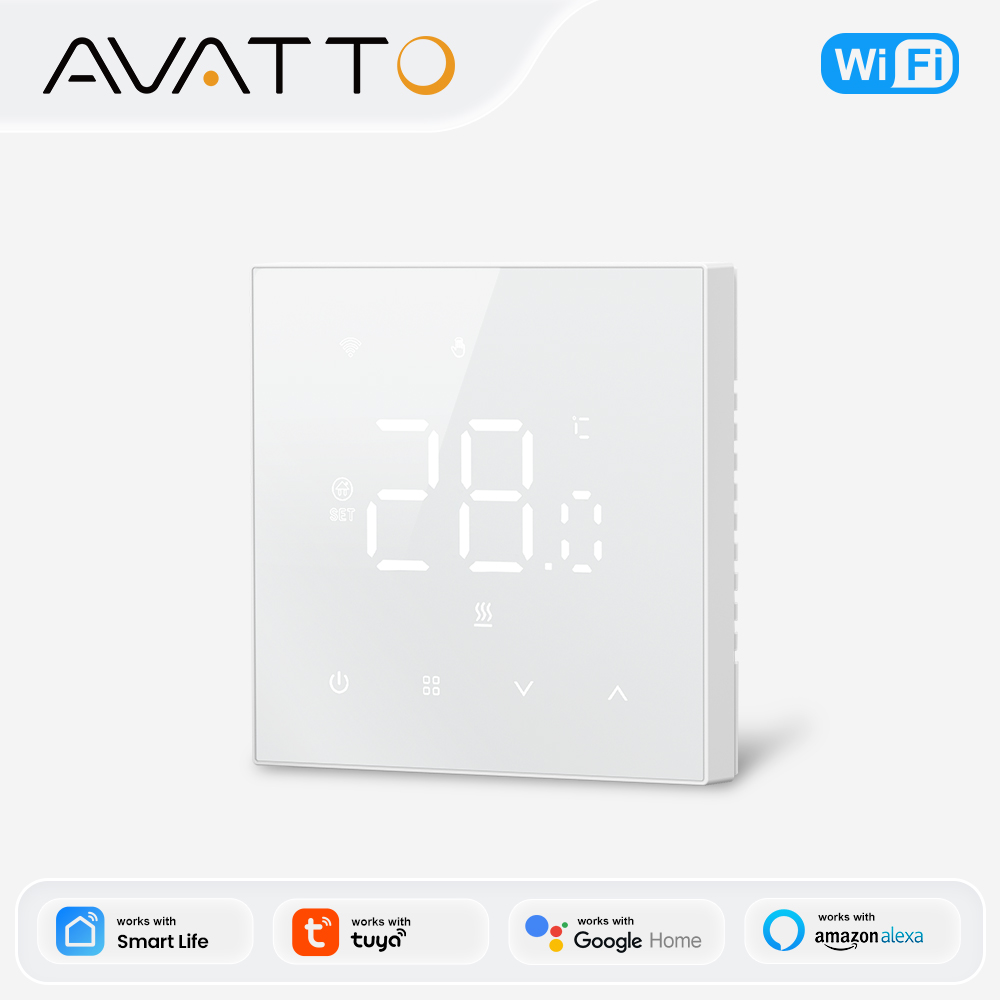 Wifi Led Dimmer - AVATTO Tuya HD LED WiFi Termostat