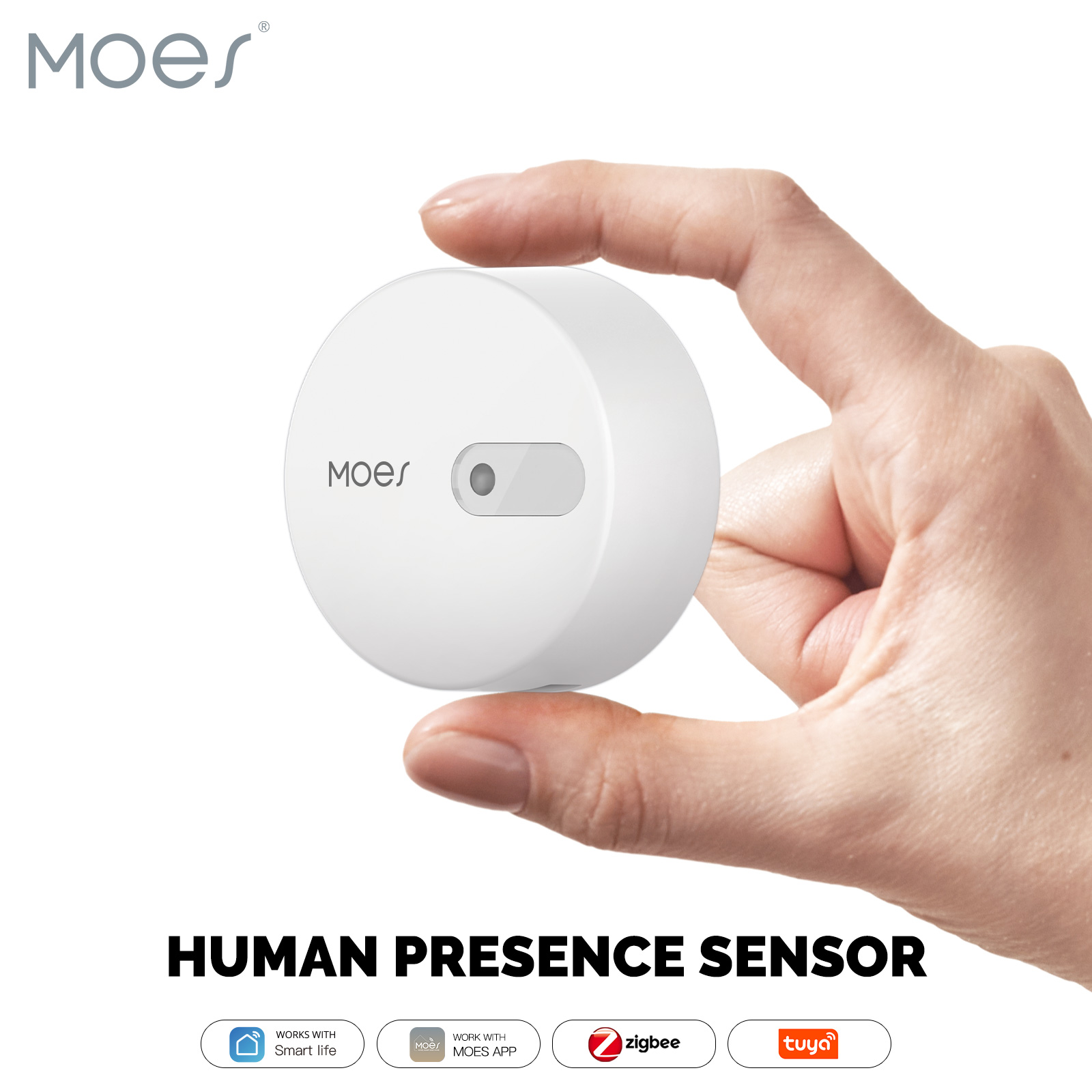 Smart Home Moes - MOES ZigBee czujnik obecności człowieka detektor