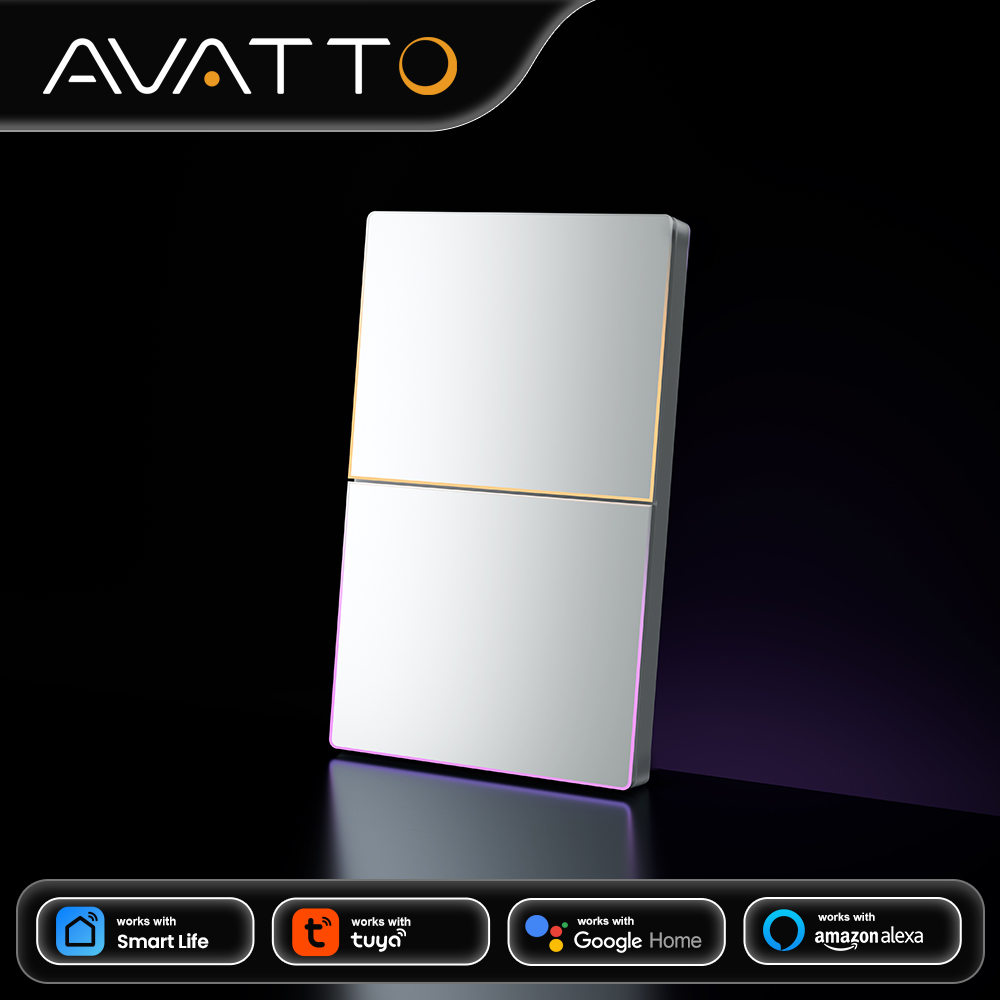 Smart Home Life - AVATTO 1/2/3/4-przyciskowy inteligentny włącznik światła WiFi,