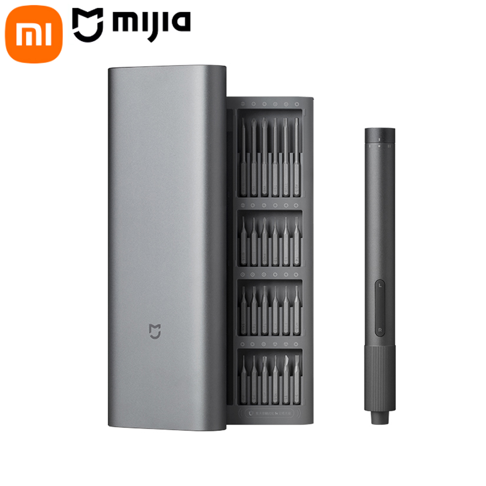 Smart Home Xiaomi Pc - Zestaw precyzyjnego wkrętaka elektrycznego Xiaomi Mijia