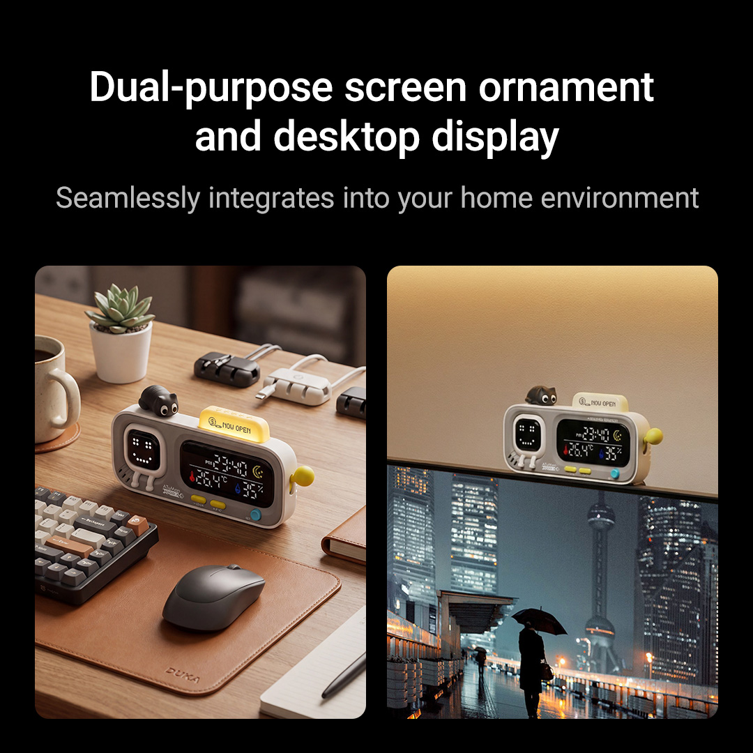 Inteligentny zegar biurkowy DU – Smart Home Office recenzja i cena