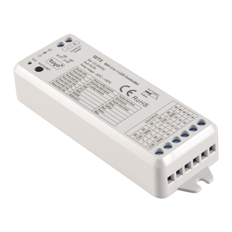 LICE-Tuya Kontroler LED 5 w 1  – Wifi Led Dimmer recenzja i cena