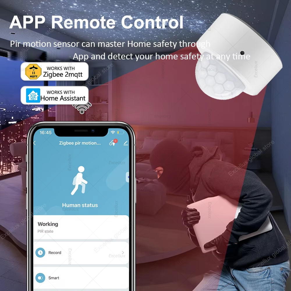 ZigBee czujnik ruchu PIR Mini  – Smart Home Full System recenzja i cena