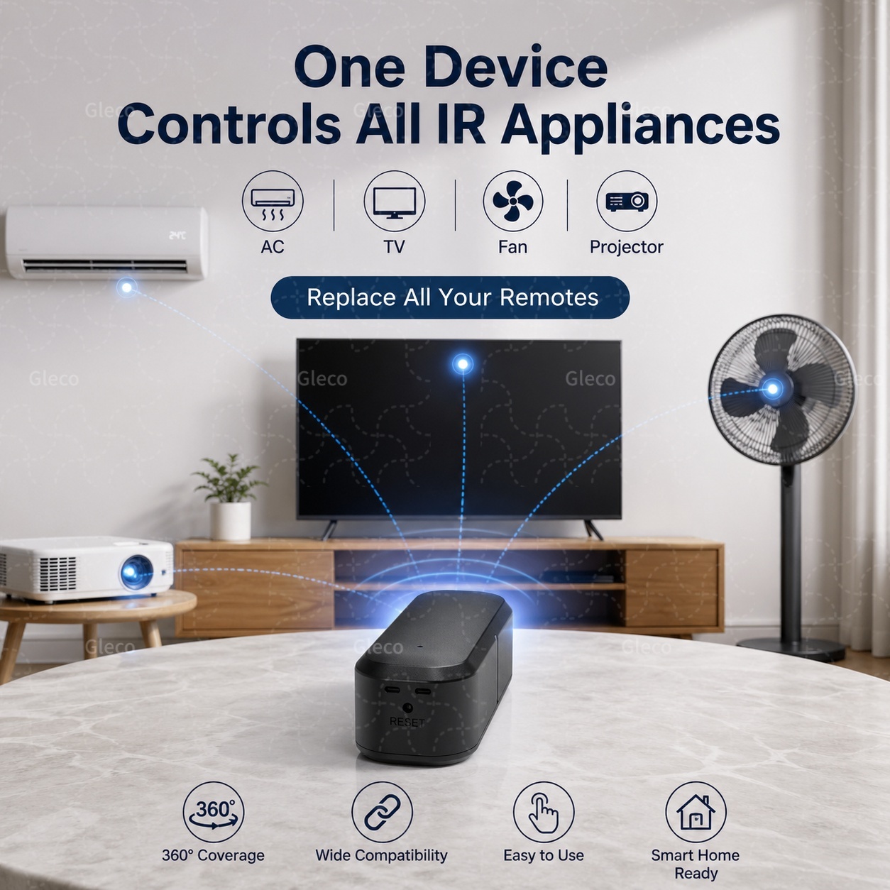 Uniwersalny pilot inteligentny – Smart Ir Remote Controller recenzja i cena