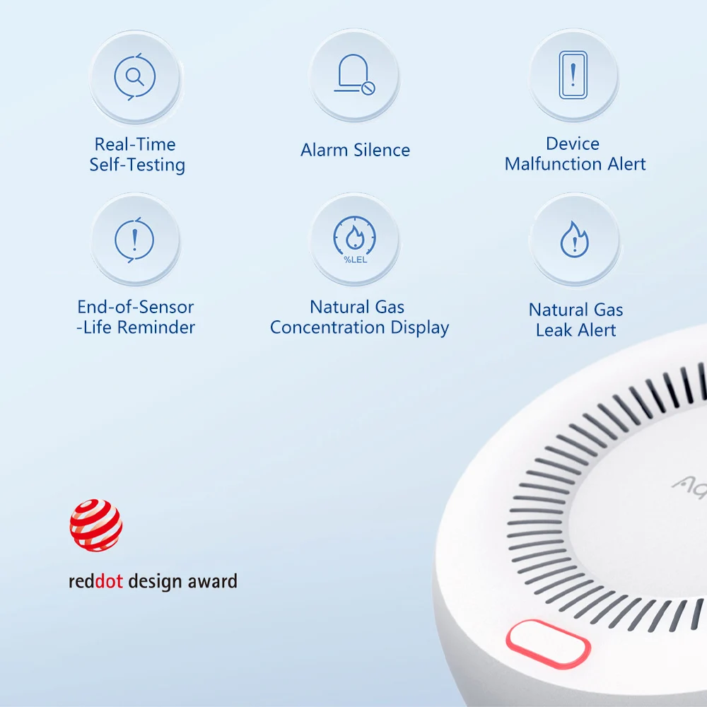 Aqara Detektor Gazu Ziemnego I – Smart Home Xiaomi recenzja i cena
