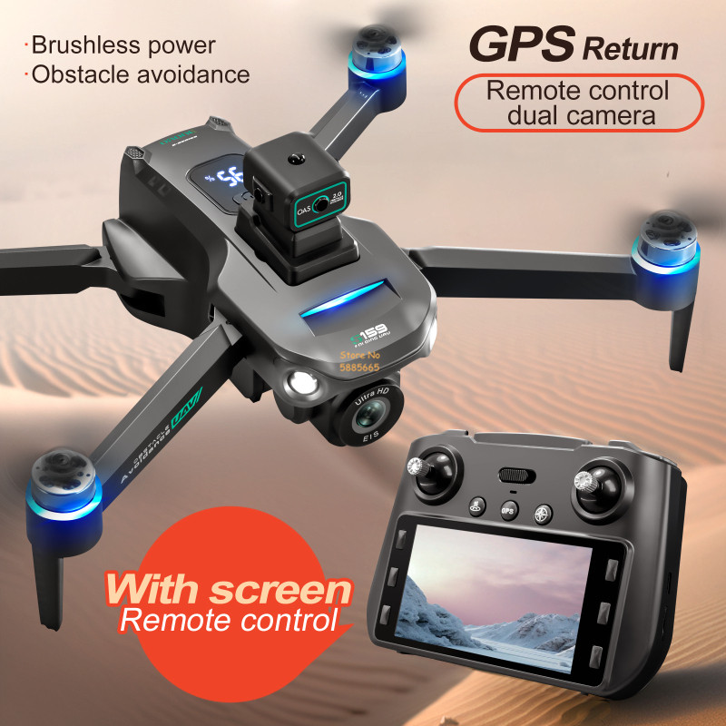 Podwójna kamera 8K 5G WIFI FPV – Wifi Led Dimmer recenzja i cena