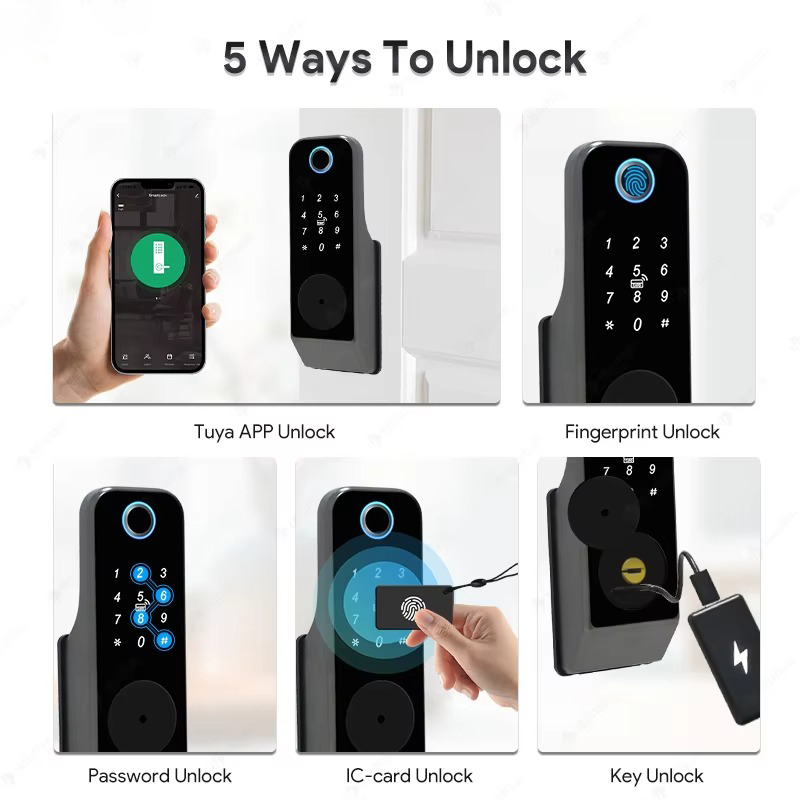 Wodoodporny zamek na odcisk pa – Smart Home Technology recenzja i cena
