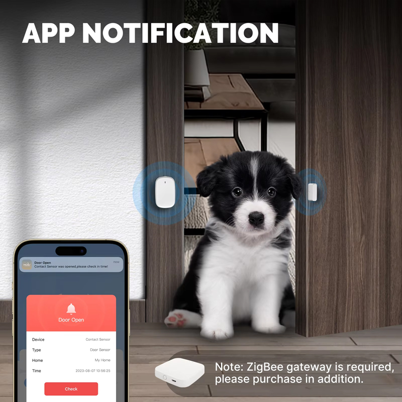 Czujnik otwarcia okna/drzwi/br – Smart Home Full System recenzja i cena