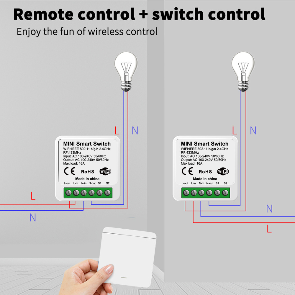 Inteligentny włącznik światła  – Smart Home Life recenzja i cena