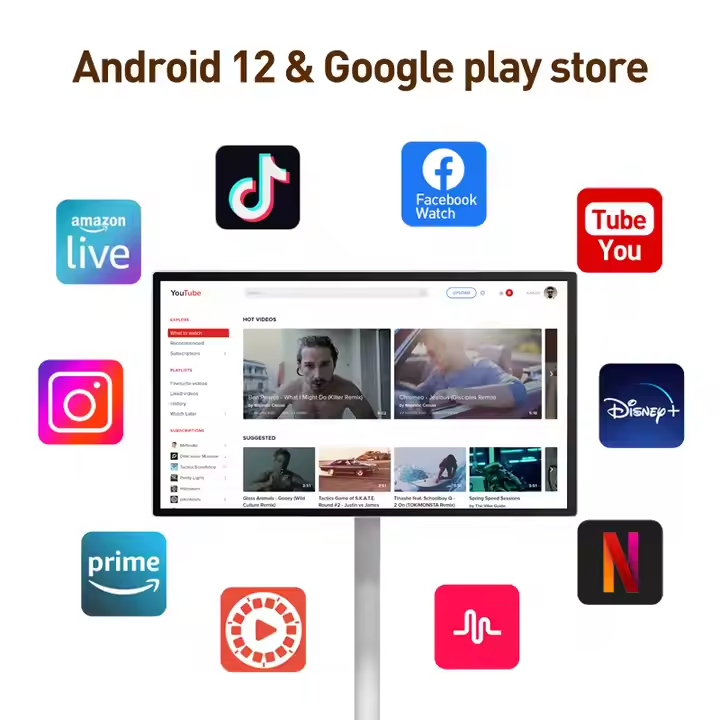 24-calowy przenośny telewizor  – Smart Home Office recenzja i cena