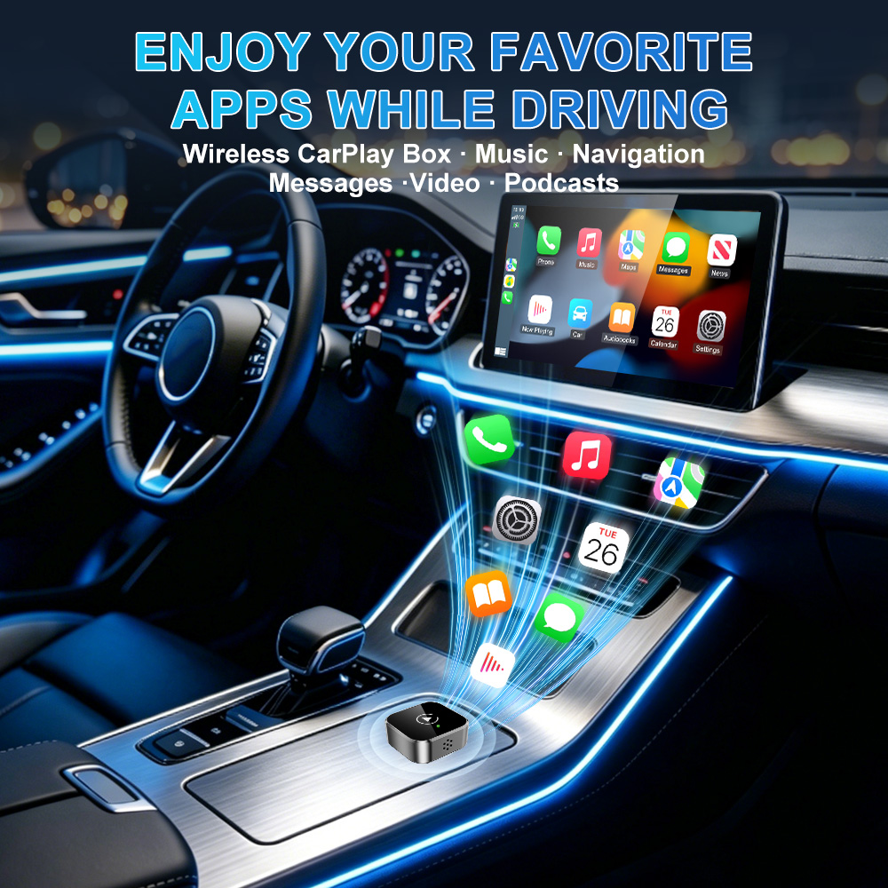 Bezprzewodowy adapter CarPlay  – Smart Home Usb recenzja i cena