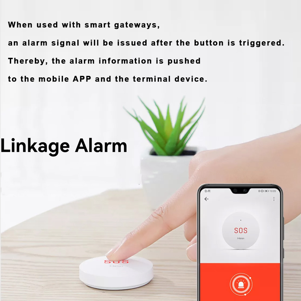 Zigbee Tuya SOS przycisk awary – Smart Home Full System recenzja i cena