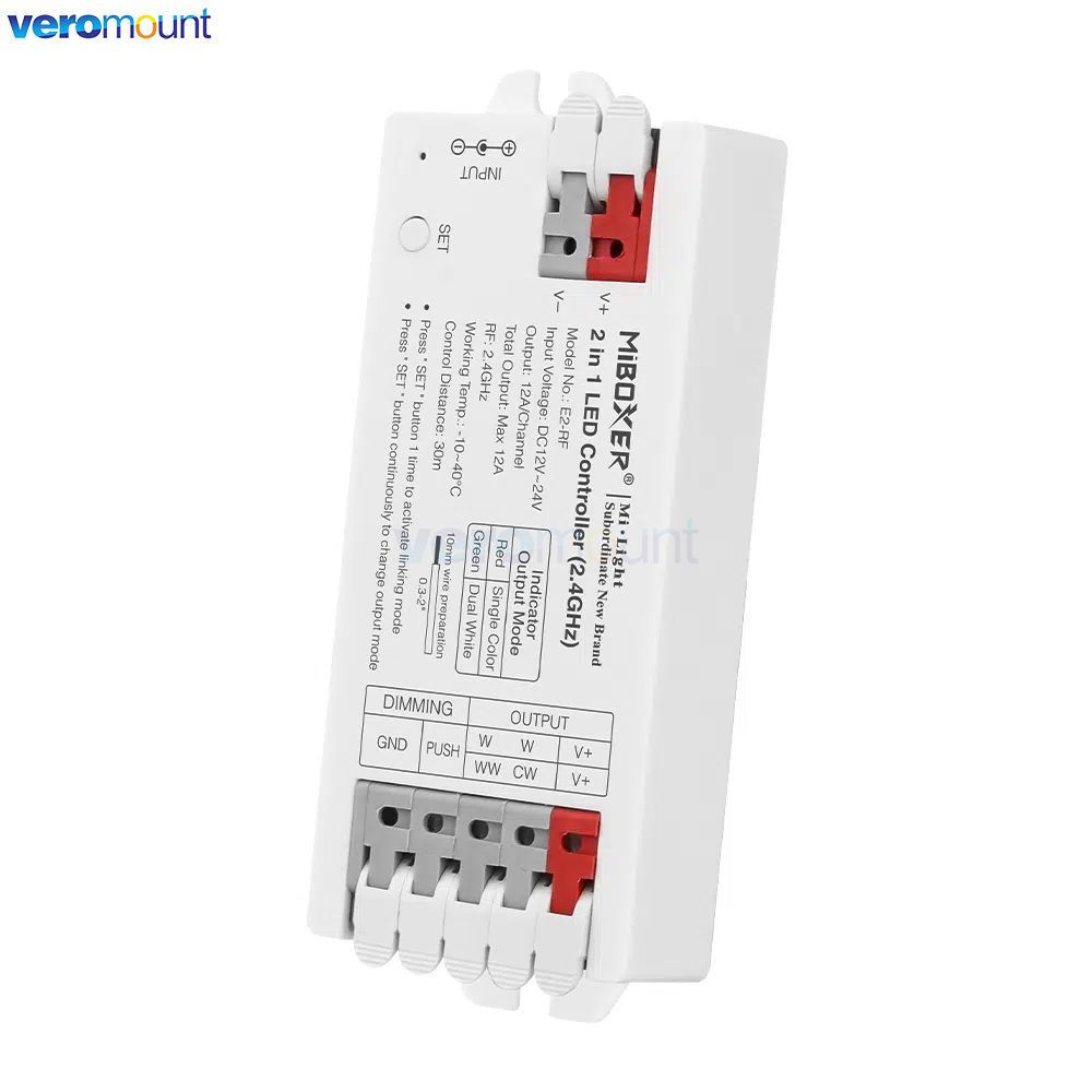 MiBoxer 3w1 2w1 Kontroler LED  – Wifi Led Dimmer recenzja i cena