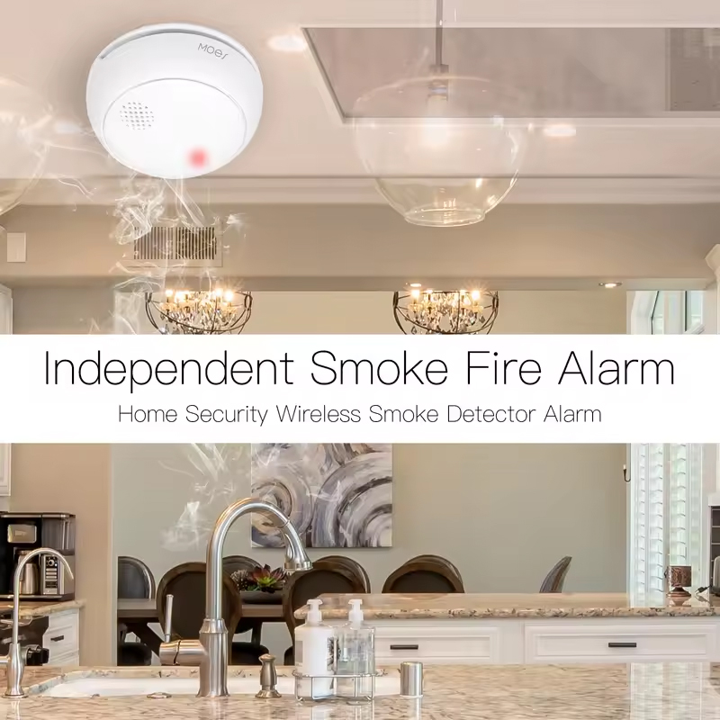 Czujnik dymu MOES ZigBee, inte – Smart Home Moes recenzja i cena