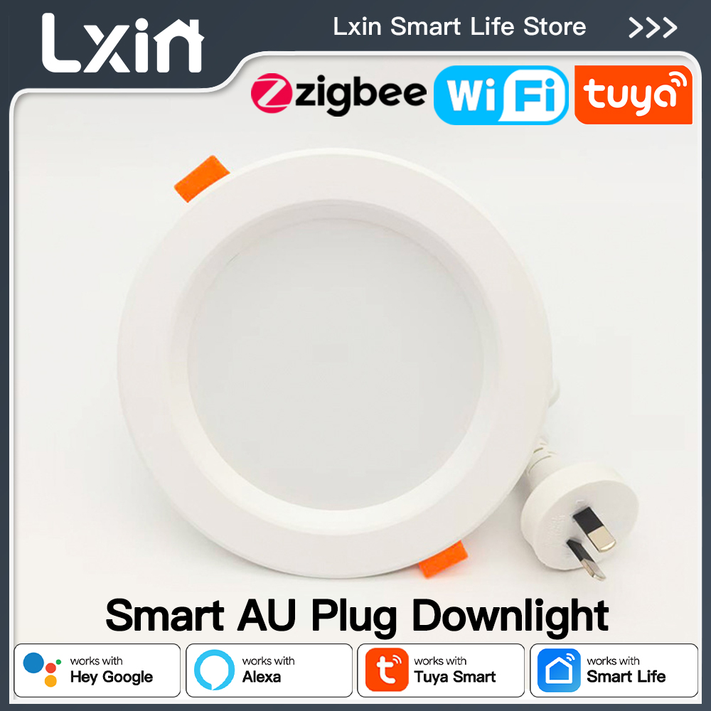 Lxin tuya AU plug Downlight WI – Wifi Led Dimmer recenzja i cena
