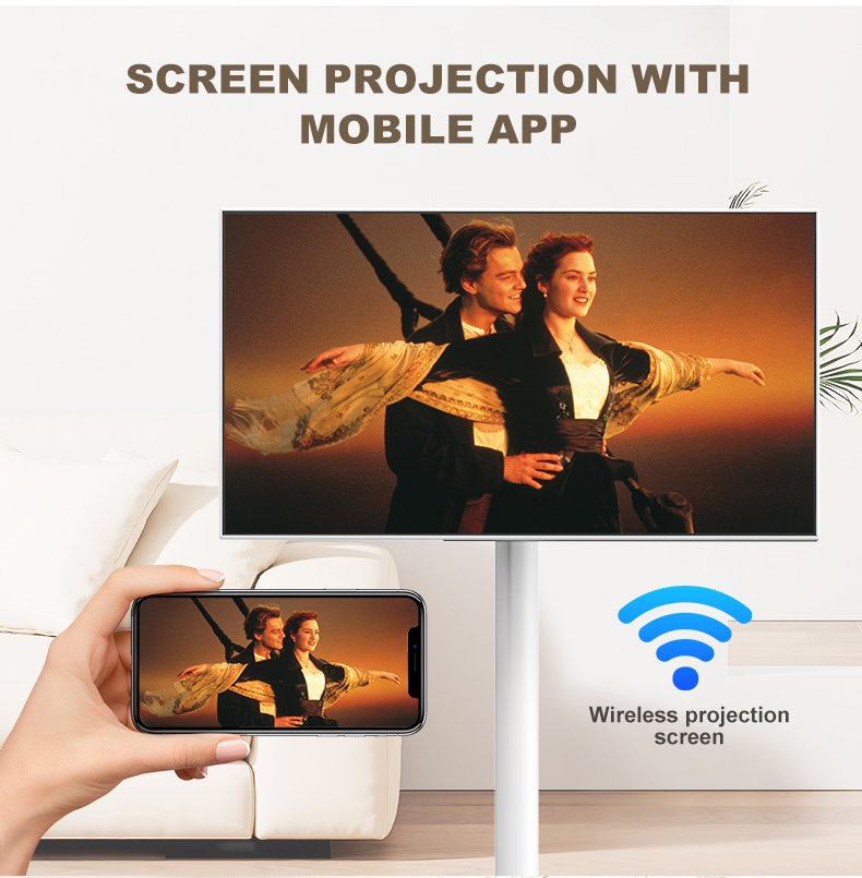 21,5-calowy LED Biały Mini Tel – Smart Home Tv recenzja i cena