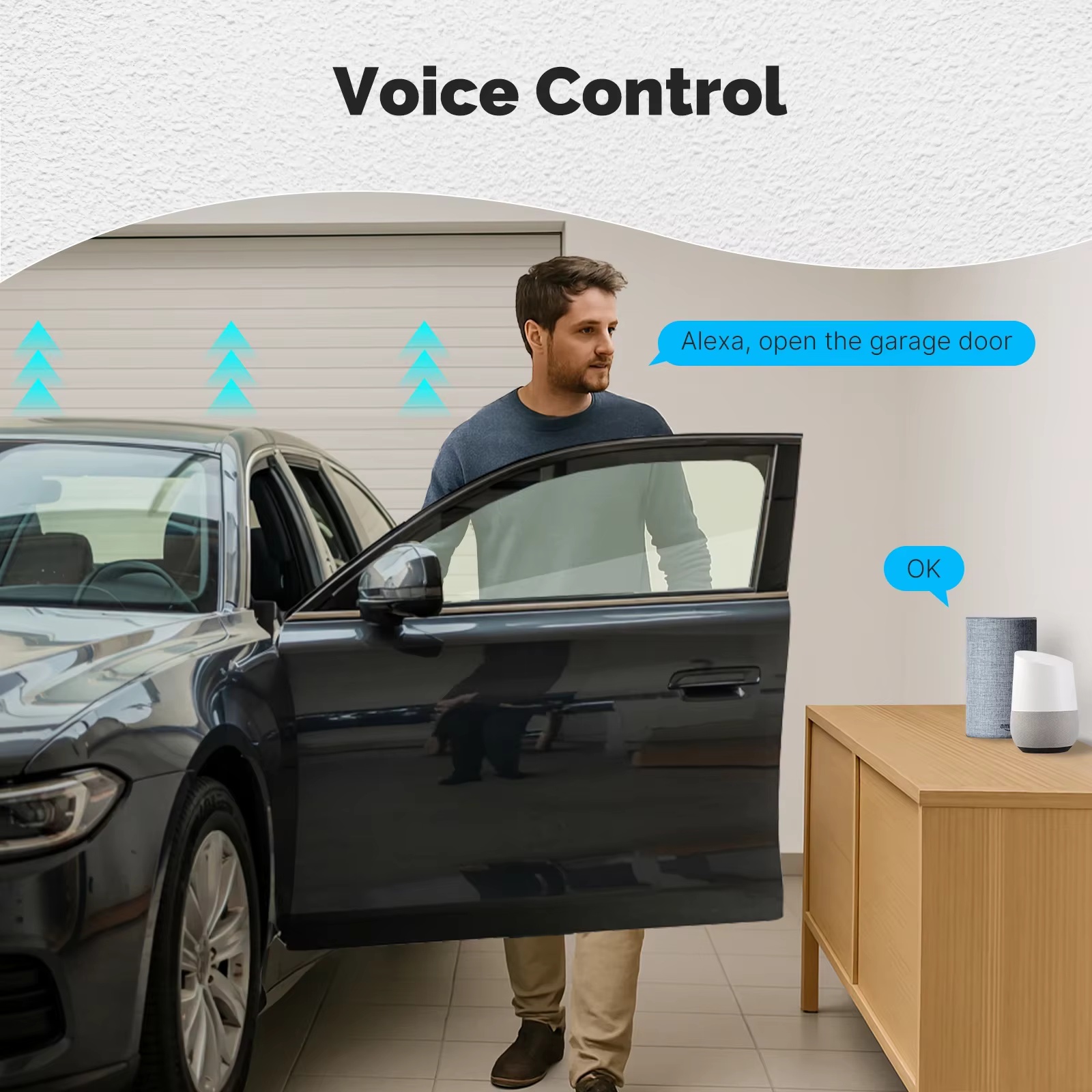 Moduł sterowania bramą garażow – Smart Home Moes recenzja i cena