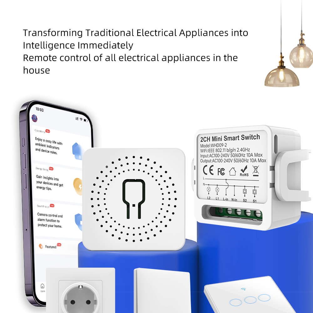 Inteligentny przełącznik Tuya  – Smart Home Voice Assistant recenzja i cena