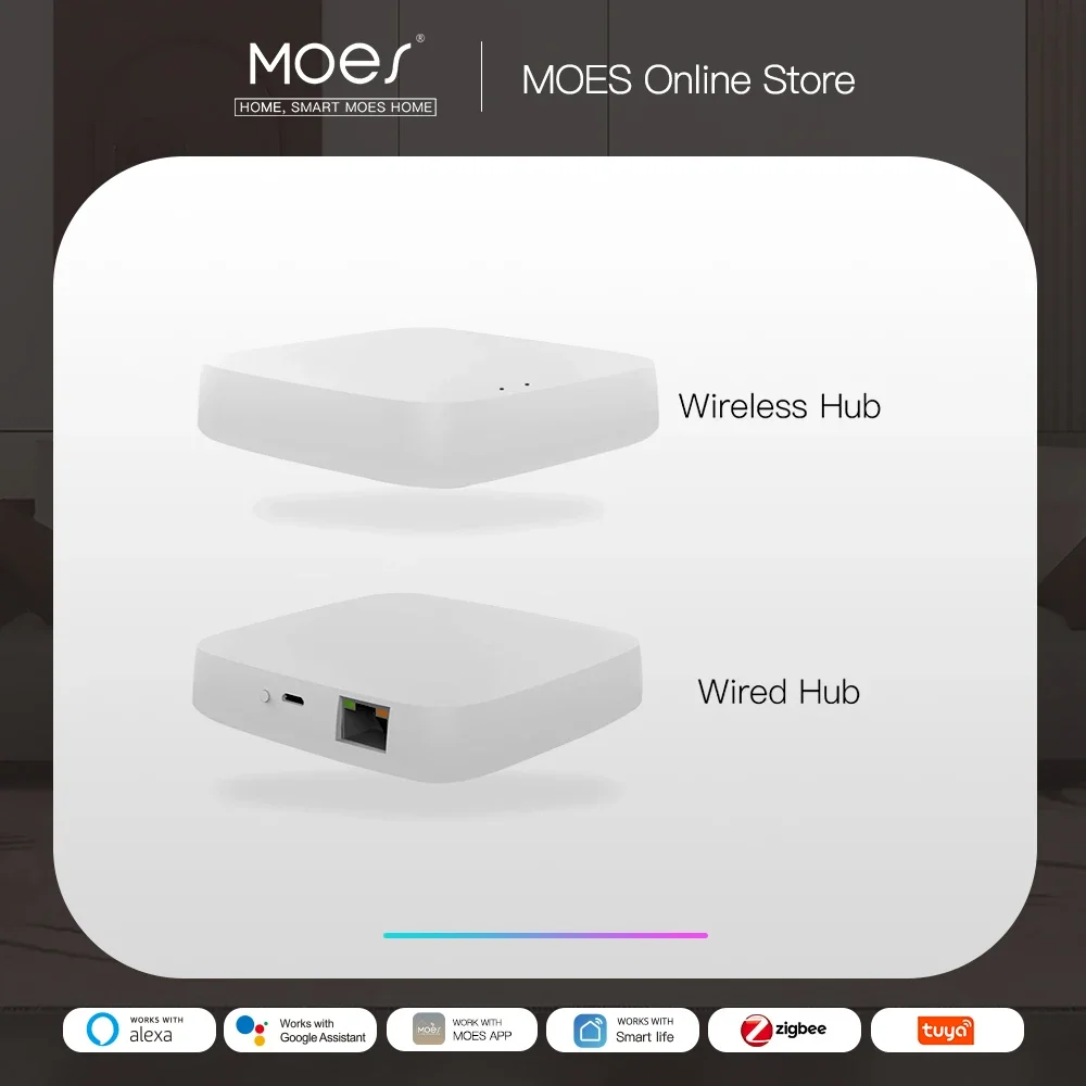 Tuya ZigBee 3.0 Smart Gateway  – Smart Home Moes recenzja i cena