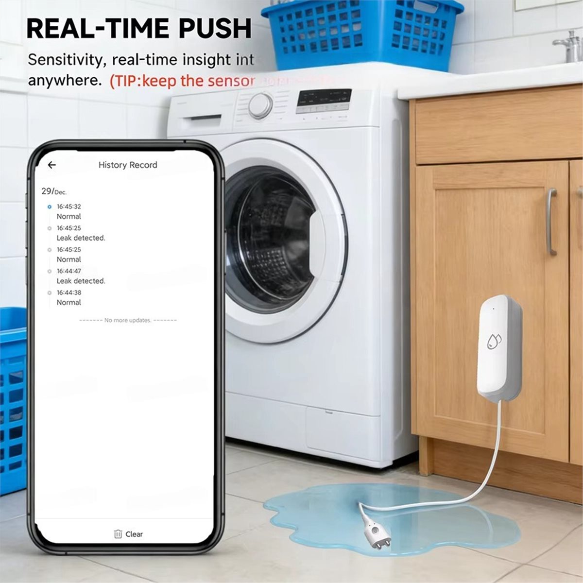 Kompatybilny czujnik wycieku w – Smart Home Life recenzja i cena