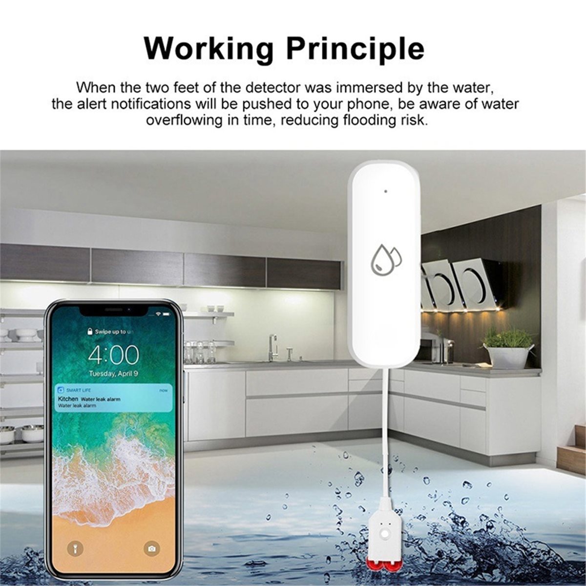 Kompatybilny czujnik wycieku w – Smart Home Life recenzja i cena